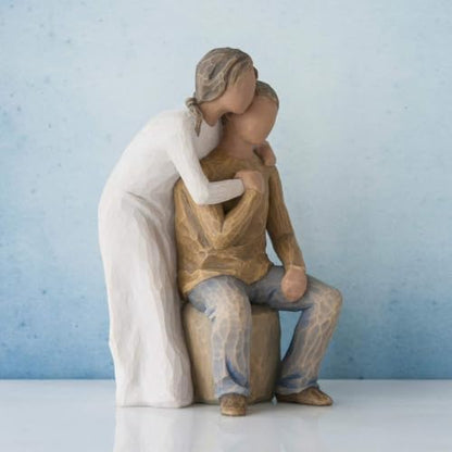 Willow Tree You and Me (Darker Skin), Sculpted Hand-Painted Figure