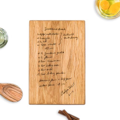 Recipe Cutting Boards - Personalized Wood Cutting Board – Custom