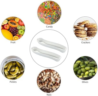 2 Pack Olive Dish, 12 inch Ceramic Tray for Appetizers Crackers and