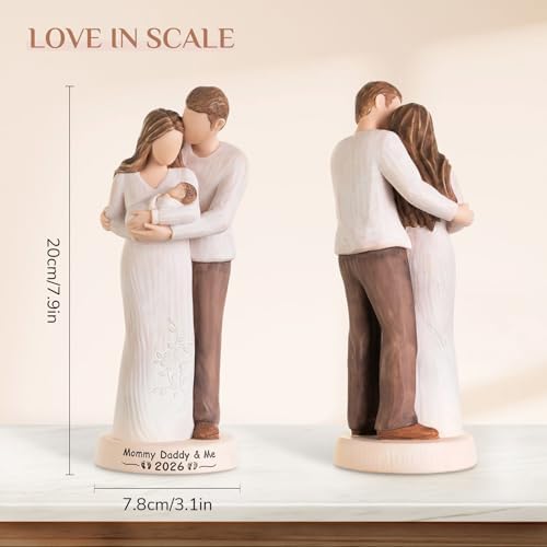 Storieme First Time Parents Figurine, New Mom Gifts for Women