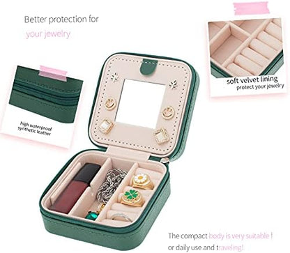 KElofoN Travel jewelry case Travel jewelry box Travel Jewelry