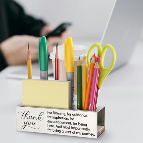 Appreciation Desk Pencil Holder Present Coworker Farewell Retirement