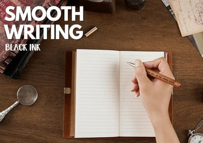 InnoBeta Bourbon gifts Leather Journal Notebook with Pen, for Whiskey