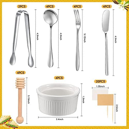 Charcuterie Board Accessories Utensils Cheese Spreader Knives Set