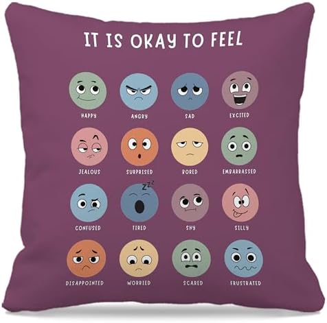 Nogrit Counseling Office Must Haves Pillow Cover, Calming Corner