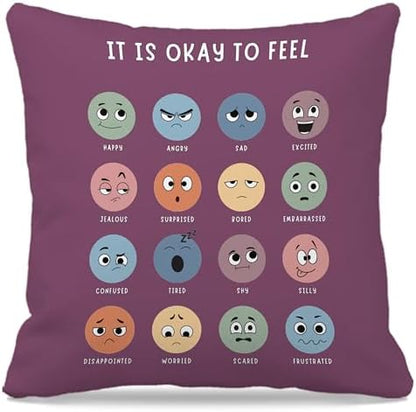 Nogrit Counseling Office Must Haves Pillow Cover, Calming Corner