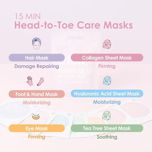 Naisture 15 Min Pamper Me Kit Korean Spa Skincare Gift Set for