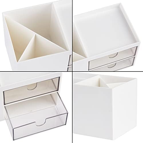 LETURE Office Desk Organizer with drawer, Office Supplies and Desk