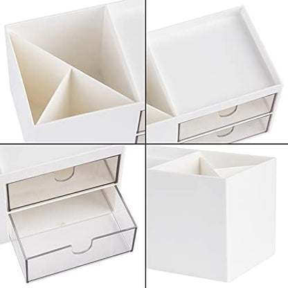 LETURE Office Desk Organizer with drawer, Office Supplies and Desk