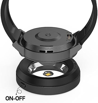 Solar Watch Fast Charger-Watch Solar Charger Metal Base, 9 Hours
