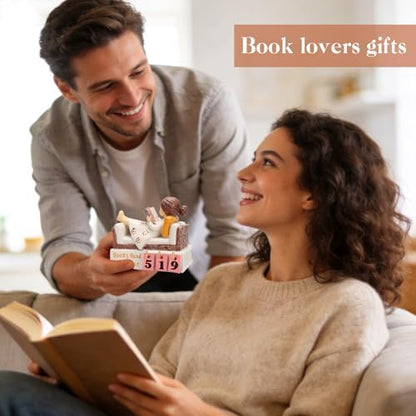 Book Lovers Gifts for Women Books Read This Year Counter Bookshelf