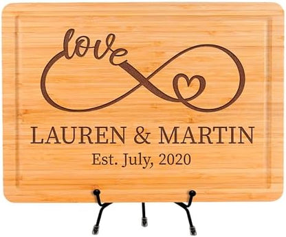 Personalized Cutting Board for Couples 2026, Wedding, Engagement Gifts