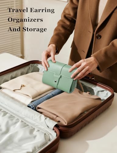 Hatori Earring Holder Organizer with Foldable Book Design Stud Book