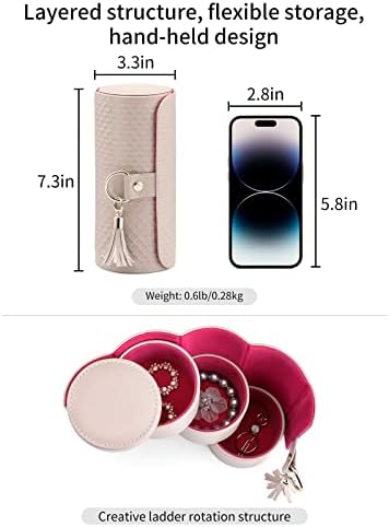VLANDO Viaggio Mothers Day Gifts Her - Small Jewelry Case Box - Travel