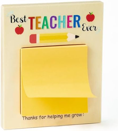MALLMALL6 Teacher Appreciation Wooden Sticky Note Holder Gifts Desk