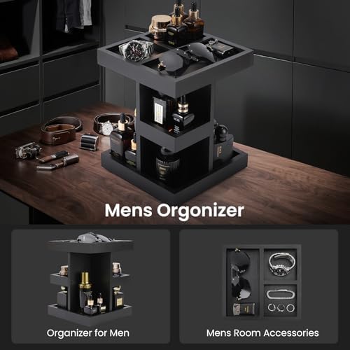EXIN DECHEN Cologne Organizer for Men,Cologne Stand,Birthday Gifts for