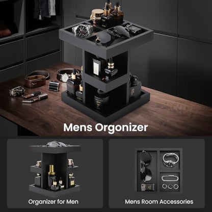 EXIN DECHEN Cologne Organizer for Men,Cologne Stand,Birthday Gifts for