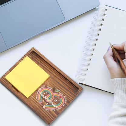 Assistant Director Sticky Note Holder, Inspirational Desk Organizer
