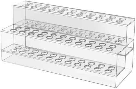 Acrylic Pen Holder, 44-Slots Pen Display Stand Focal Pen Holder