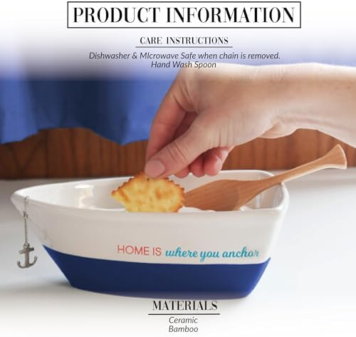 Pavilion Gift Company - Home - 12 oz Serving Bowl Dipping Dip Salsa