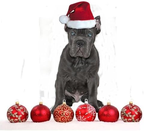 CafePress Christmas Cane Corso Puppy Mugs 11 oz (325 ml) Ceramic