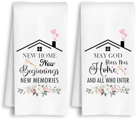 New Home Gifts Kitchen Towels, Housewarming Gifts for New House Dish