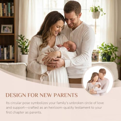 Storieme First Time Parents Figurine, New Mom Gifts for Women