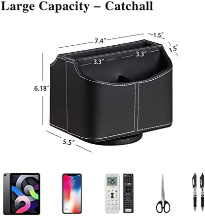 360° Rotatable Remote Control Holder,TV Remote Caddy for Nightstand