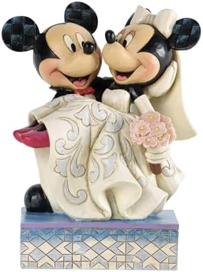 Enesco Disney Traditions by Jim Shore Mickey and Minnie Mouse Bride