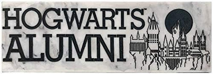 Spoontiques Hogwarts Alumni Desk Sign - Decorative Home Décor Wooden