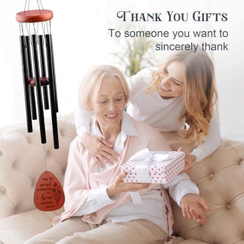 Thank You Gifts for Women & Men, 25.5" Wind Chimes Thank You Gifts