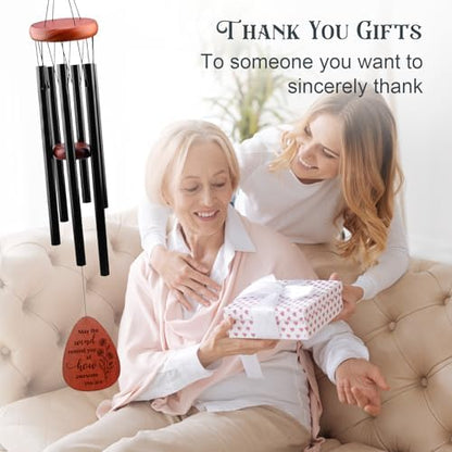 Thank You Gifts for Women & Men, 25.5" Wind Chimes Thank You Gifts