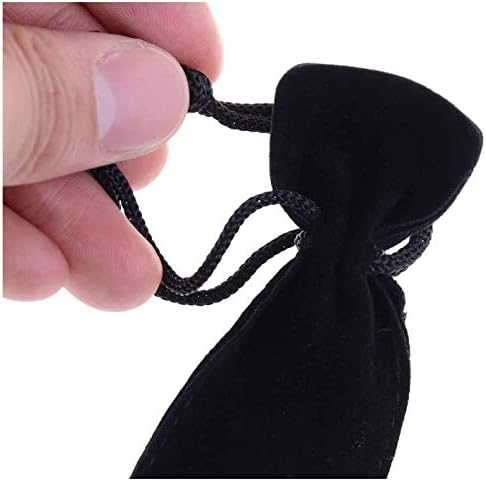 HORNO 20 PCS Velvet Drawstring Pen Pouch Sleeve Holder Single Pen Bag