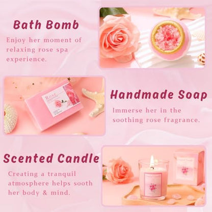 Thank You Gifts for Women, Appreciation Thoughtful Baskets Set for