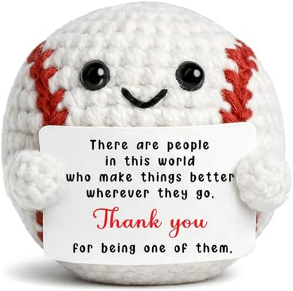 Teacher Appreciation Thank You Crochet Baseball Gifts for Women Men