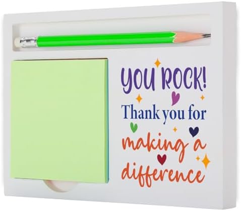 You Rock Inspirational Thank You Gift for Coworker Teacher Volunteer
