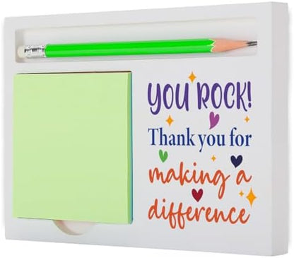 You Rock Inspirational Thank You Gift for Coworker Teacher Volunteer