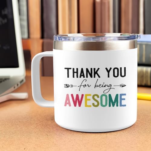 SANDJEST Inspirational Gifts for Women Thanks for Being Awesome