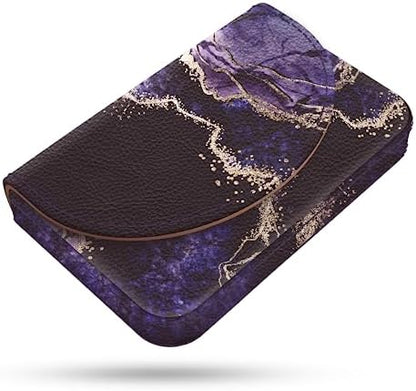 Business Card Holder,PU Leather Business Card Case Color Printing