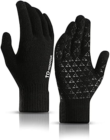 TRENDOUX Winter Gloves for Men Women - Upgraded Touch Screen Cold