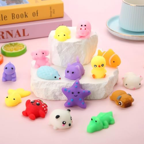 30 Pack Squishy Toys, Kawaii Squishies Party Favors for Kids 4-8 8-12
