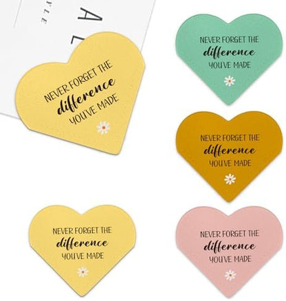 4 Pcs Never Forget The Difference You Make Thank You Gifts