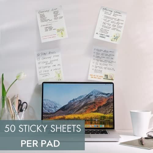 Super Funny Notepads - Hilarious Office Gift for Women Coworkers - Set