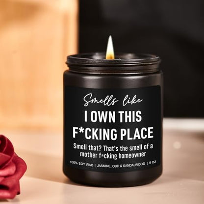 Younift Funny Scented Candle, House Warming Gifts New Home