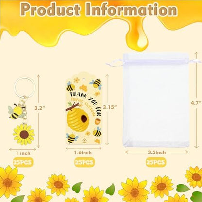Bee Themed Gifts Bulk for Coworkers, Employee Appreciation Gifts