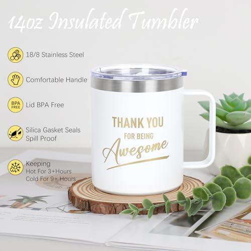 Thank You Gifts for Women, 8pcs Employee Appreciation Gifts Baskets
