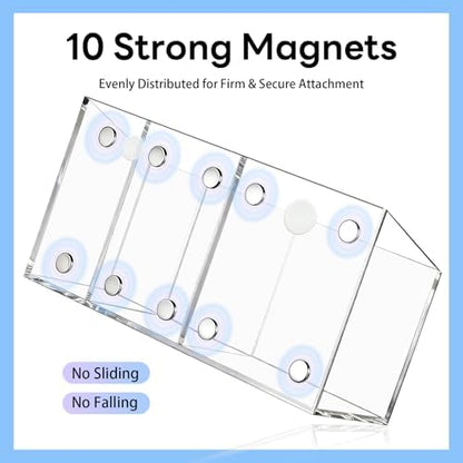 Magnetic Dry Erase Marker Holder for Whiteboard & Fridge & Locker