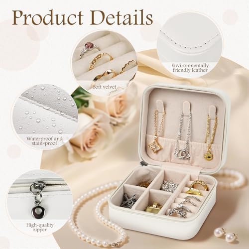 Bemaystar Personalized Gifts Women - Custom Jewelry Box, Portable