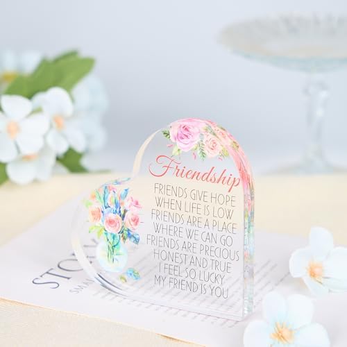 Friendship plaques Gifts for Women Best Friend Sister