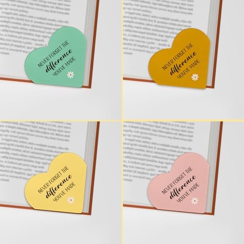 4 Pcs Never Forget The Difference You Make Thank You Gifts